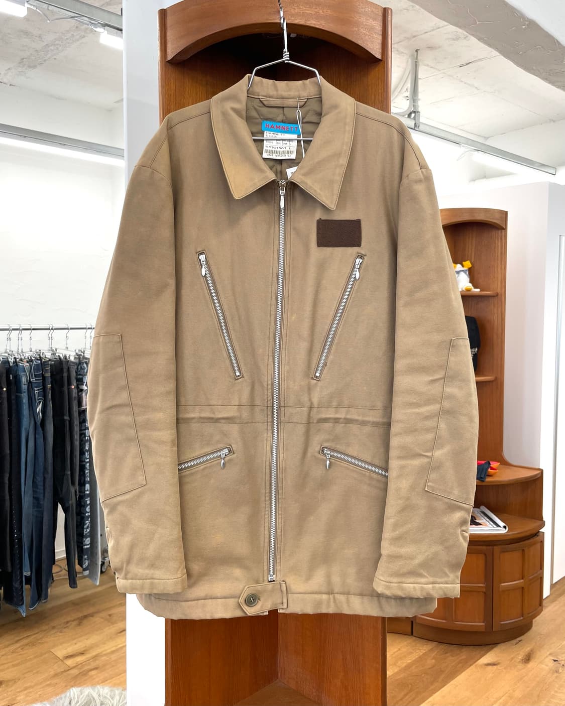 [L] 캐서린햄넷 캔버스 워크 자켓 상품이미지1