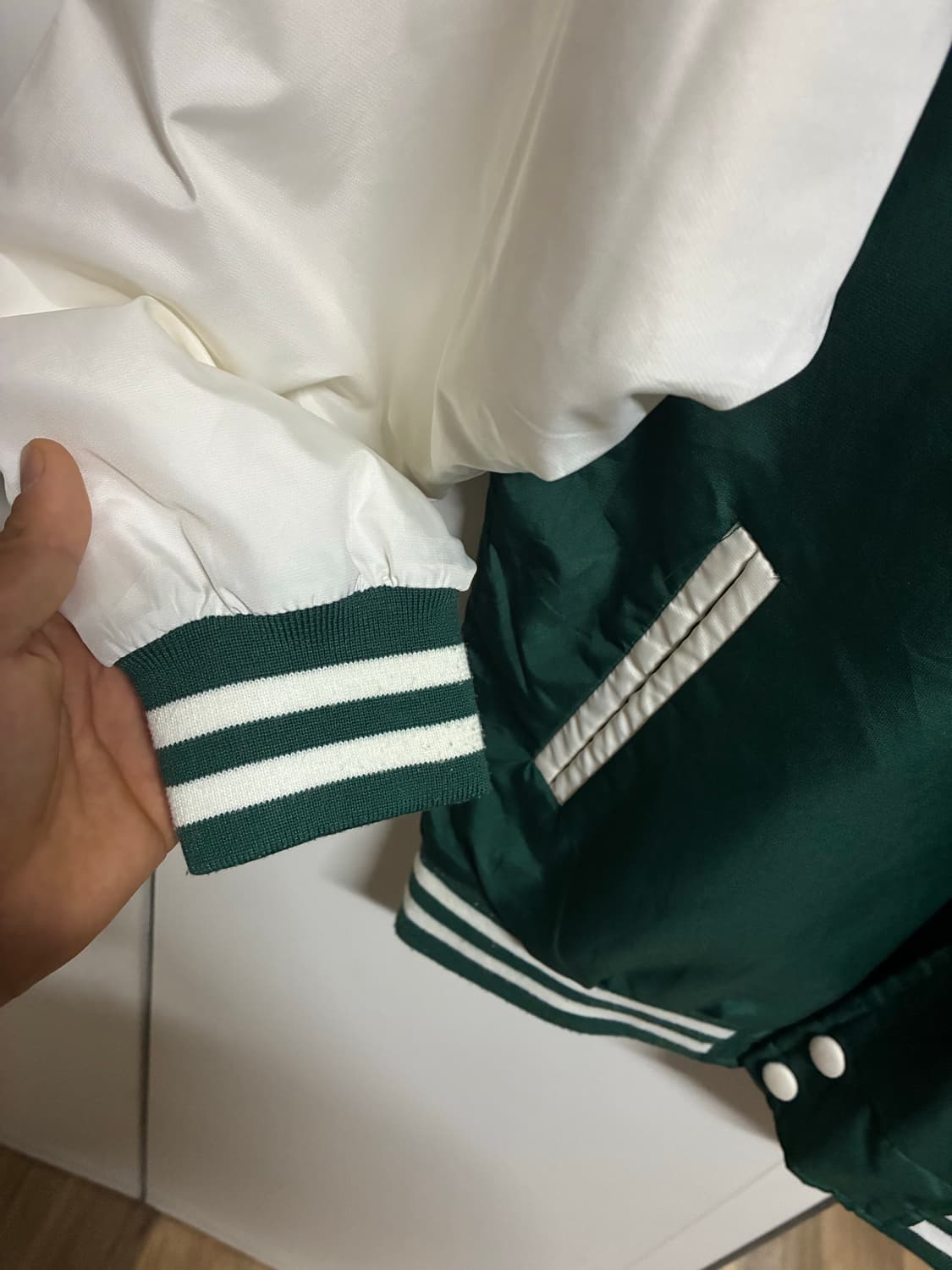 👕 REGIA 레지아 바시티 자켓 M/95 상품이미지3