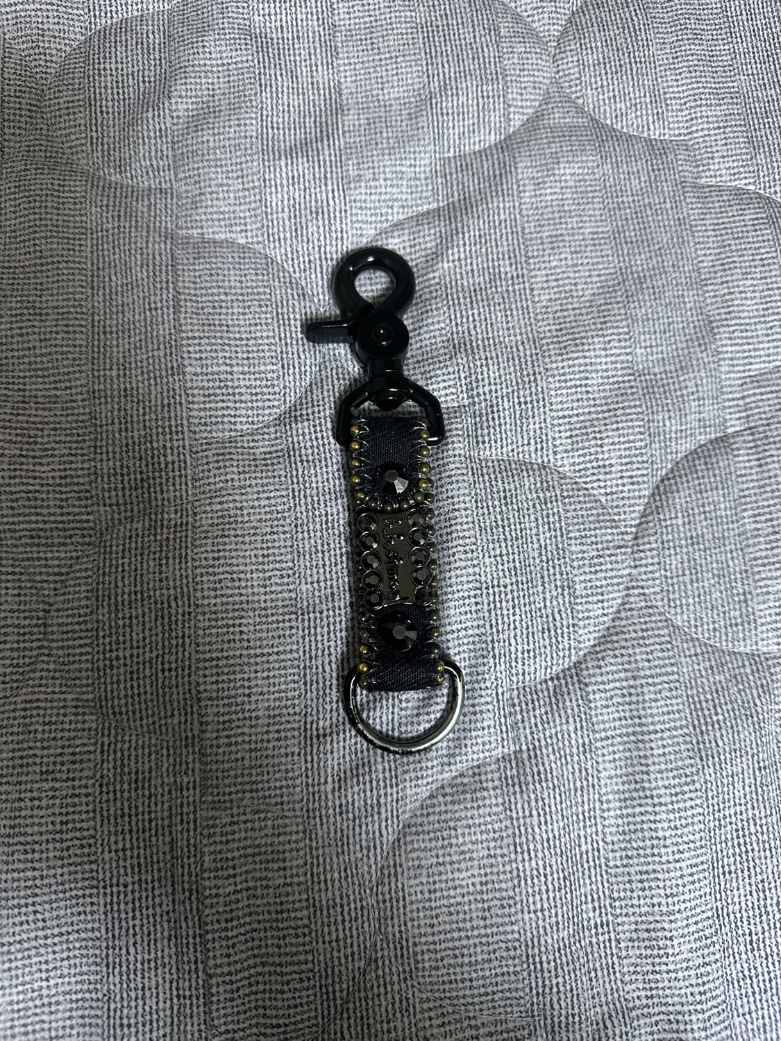 슈프림 x B.B. 사이먼 데님 키체인 블랙 - 25SS 상품이미지4