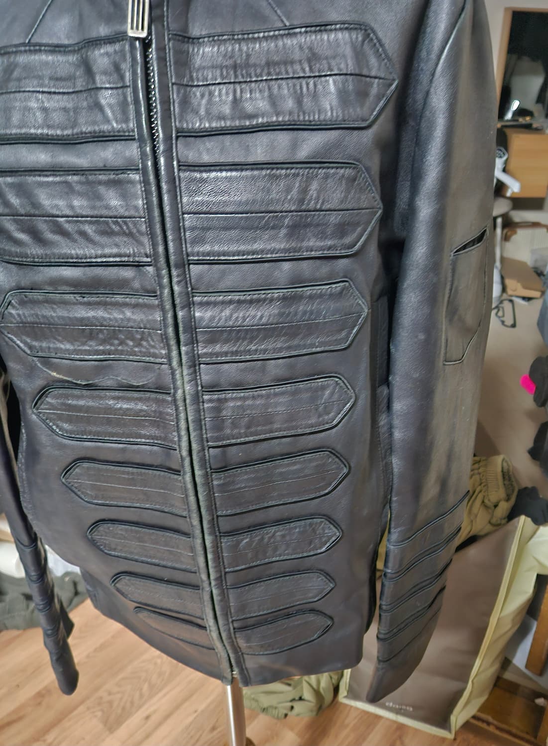 제너럴 아이디어 가죽자켓 90~95 상품이미지2