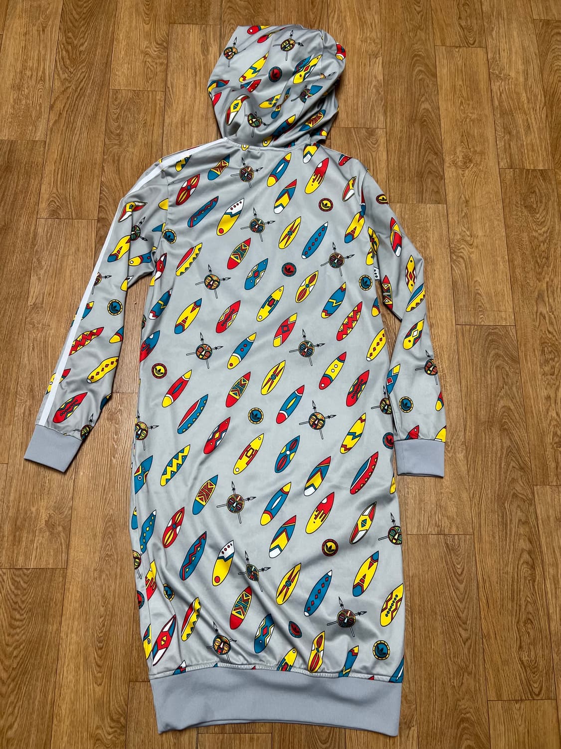 아디다스 x 제레미 스캇 콜라보 후드 롱 원피스 상품이미지3