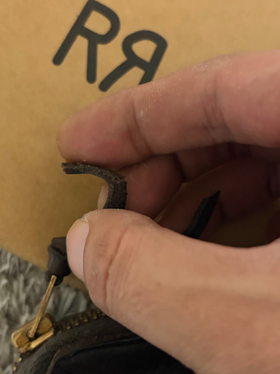 RRL 레더 지퍼 월렛 지갑 더블알엘 상품이미지3