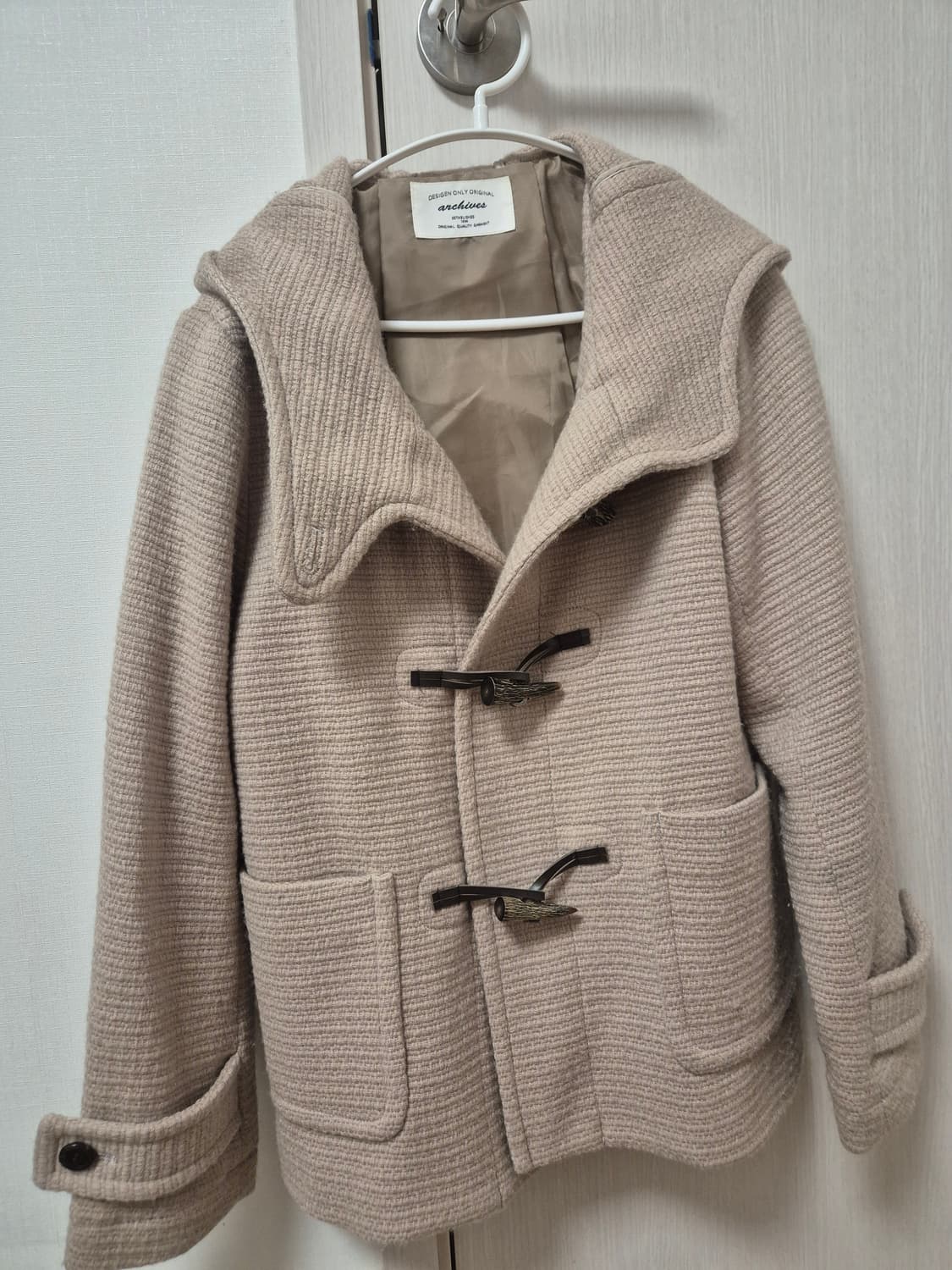 일본빈티지 크로스오버 떡볶이 코트 M 상품이미지1