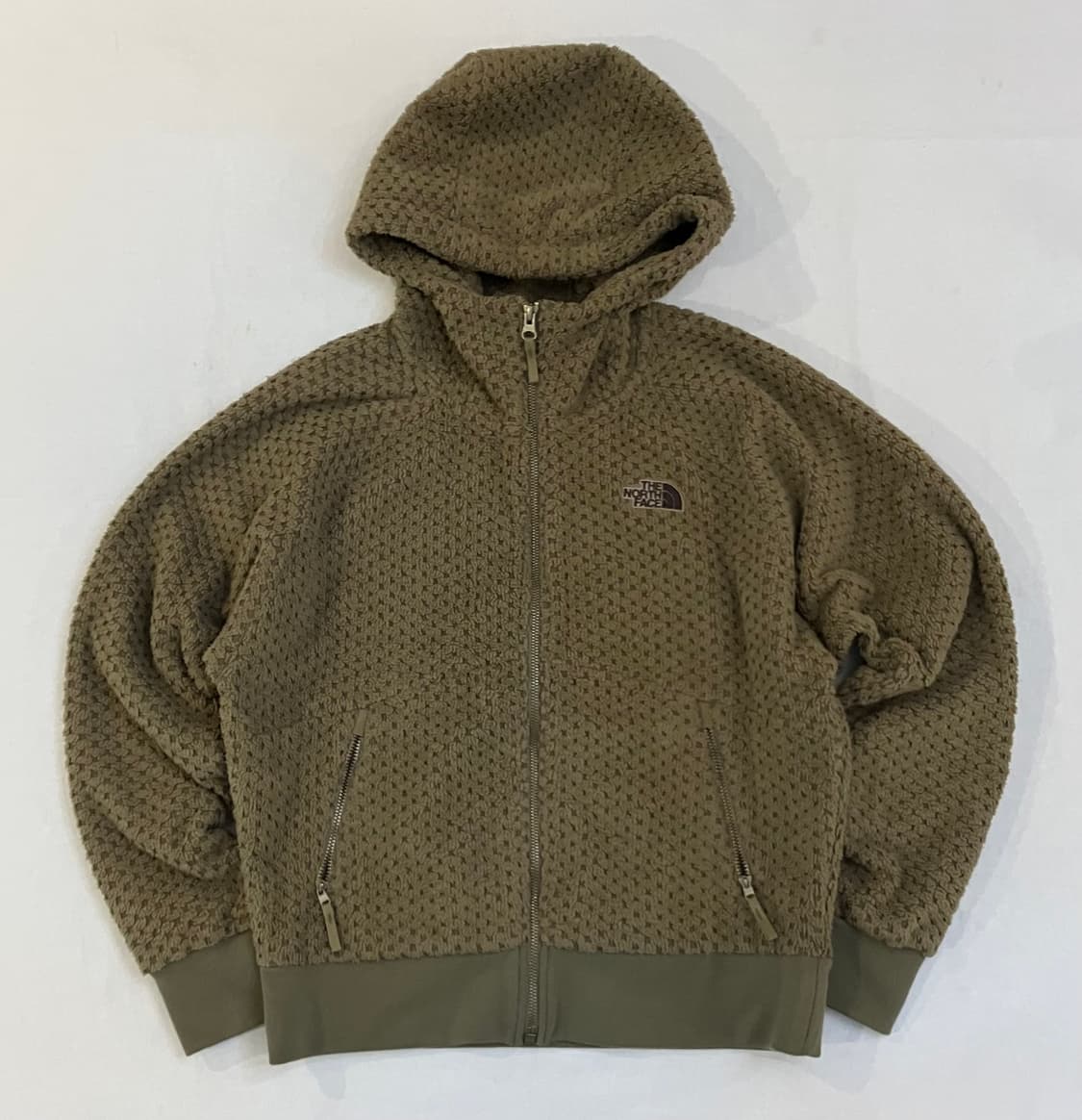 대장급 노스페이스 플리스 후드집업 브라운 상품이미지1