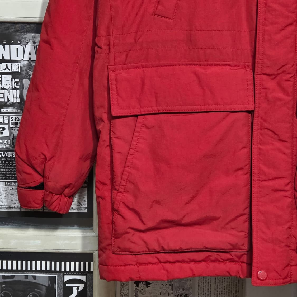 디키즈 레드 미디 패딩  상품이미지5