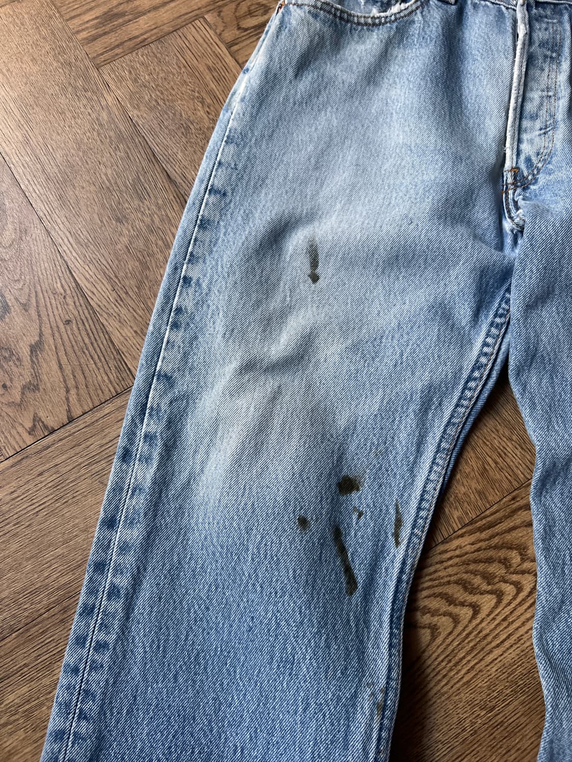 [30]90's 리바이스 501XX 빈티지 워싱 데님 팬츠 상품이미지4