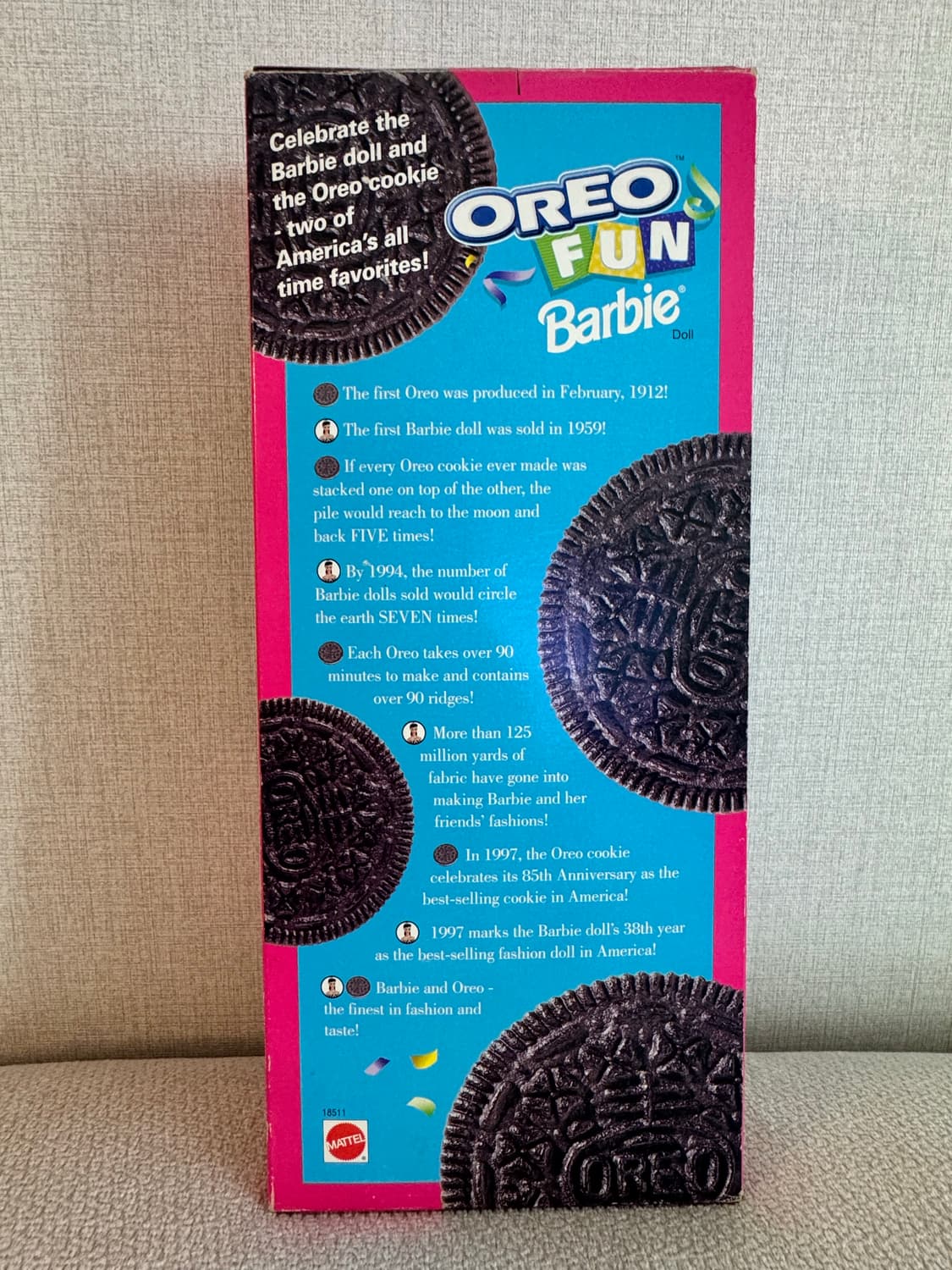 Oreo Fun Barbie Doll 상품이미지5