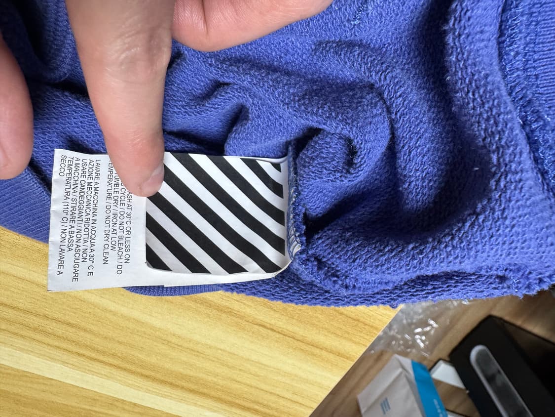 오프화이트 후드 XL 상품이미지9