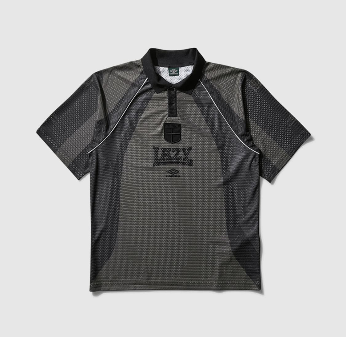 US M 체감 XL. 엄브로 X 슬램잼 97/98 폴로 메쉬 져지 티셔츠 상품이미지5