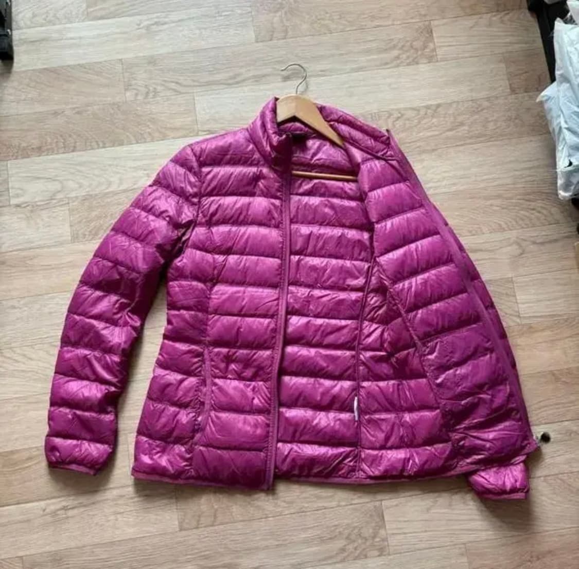 EA7 엠포리오 알마니 패딩 점퍼 슬림 55 핑크 가성비 상품이미지1