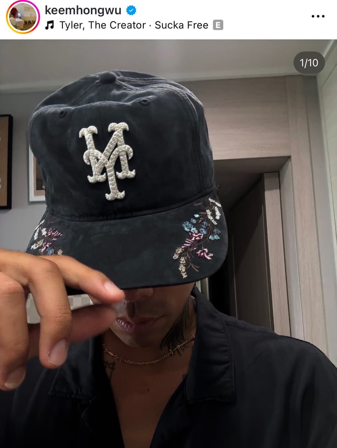 키스(kith) x 47브랜드 뉴욕 메츠 자수 모자 XL 상품이미지4