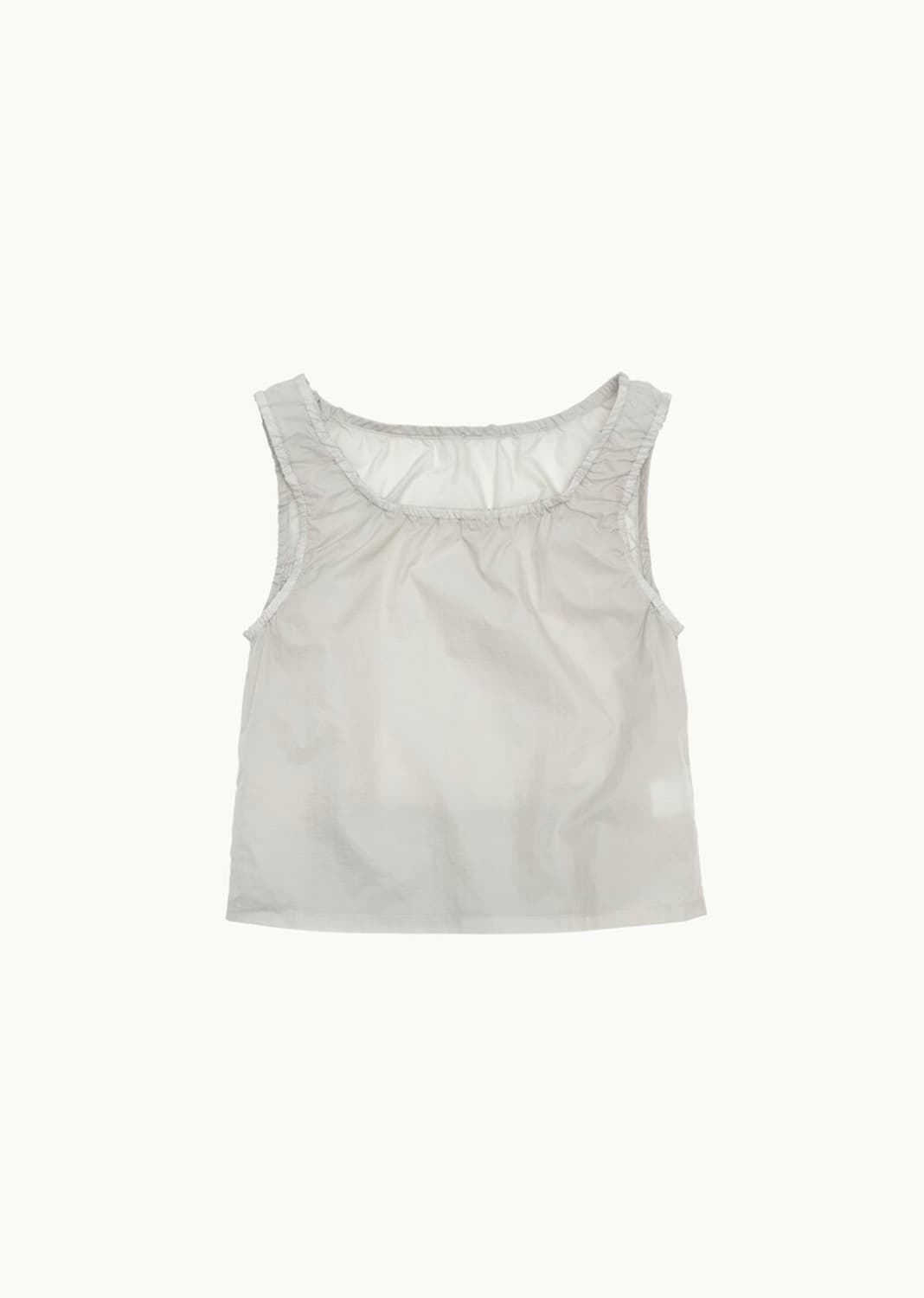 [아모멘토] STRING SQUARE NECK TOP / 슬리브리스 상품이미지5