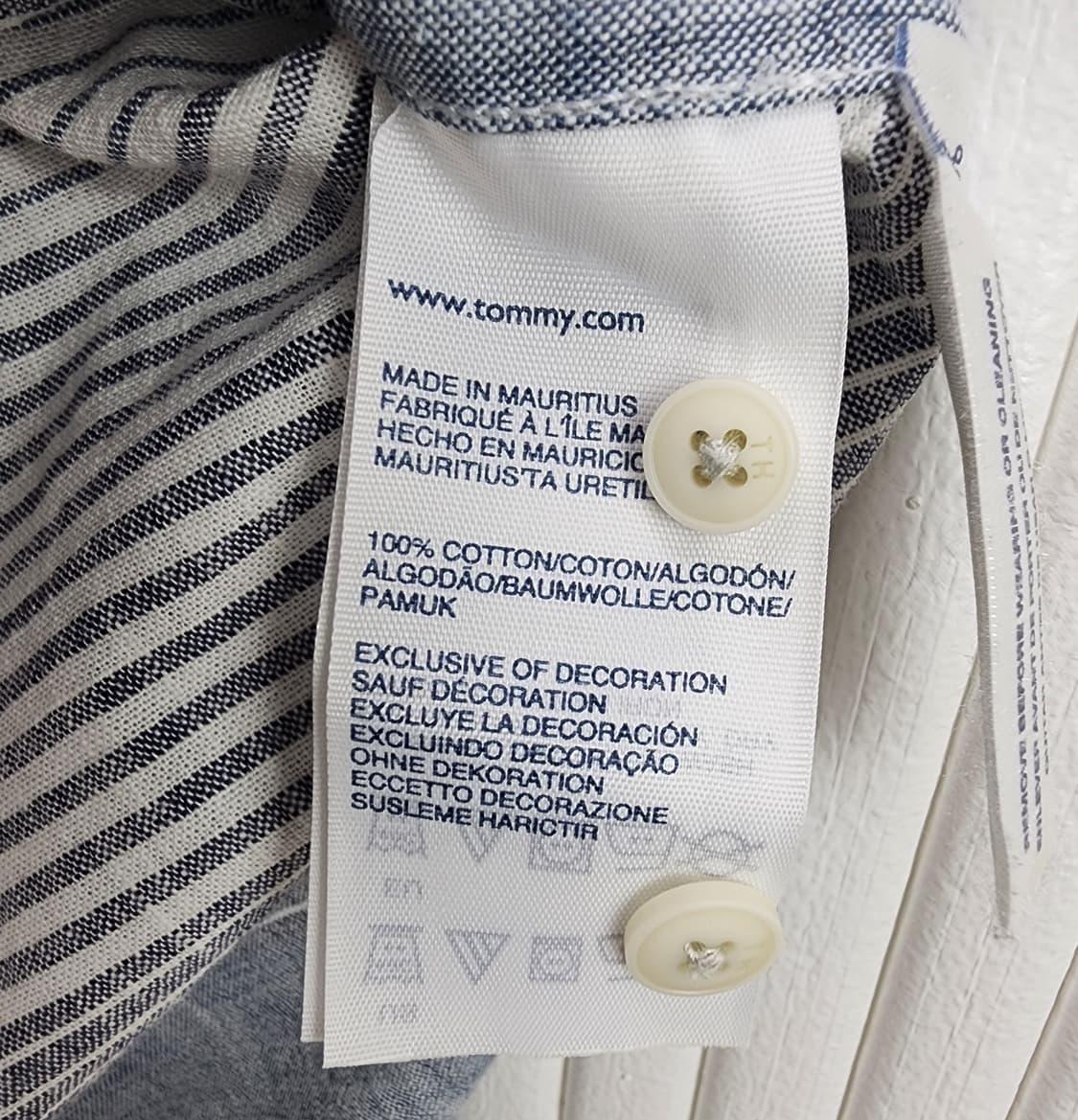 [105]타미힐피거 스트라이프 셔츠 상품이미지6