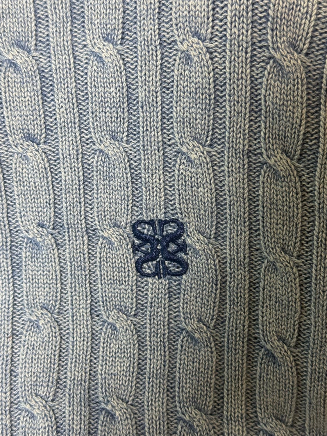 새터 클래식 다이드 케이블 니트 상품이미지5