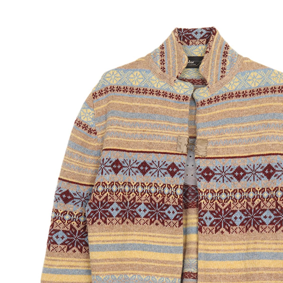 KOLOR Nordic Pattern Cardigan  상품이미지2