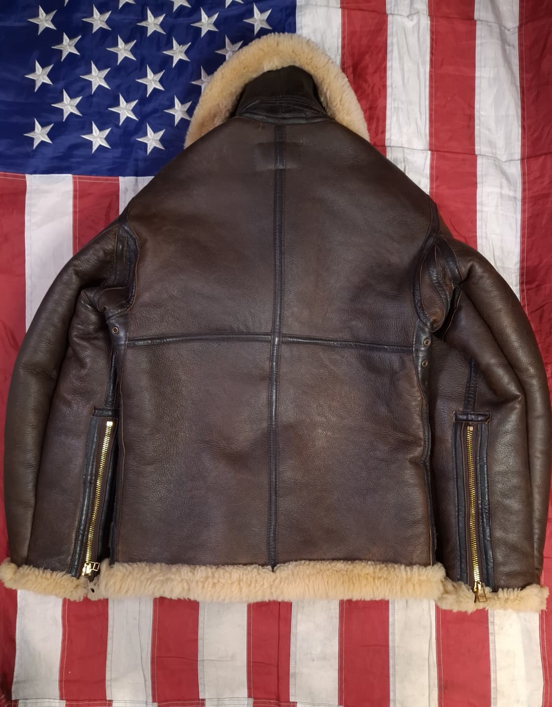 오리지날 미국제조 톰하디 COCKPlT B-3  항공무스탕 상품이미지10