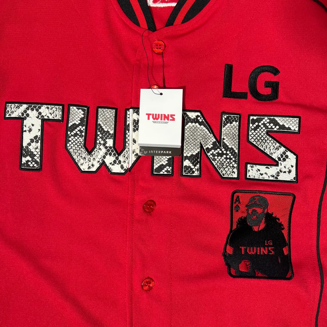 [120 4XL]LG TWINS 엘지트윈스 켈리플레이어 유니폼(미사용) 상품이미지3