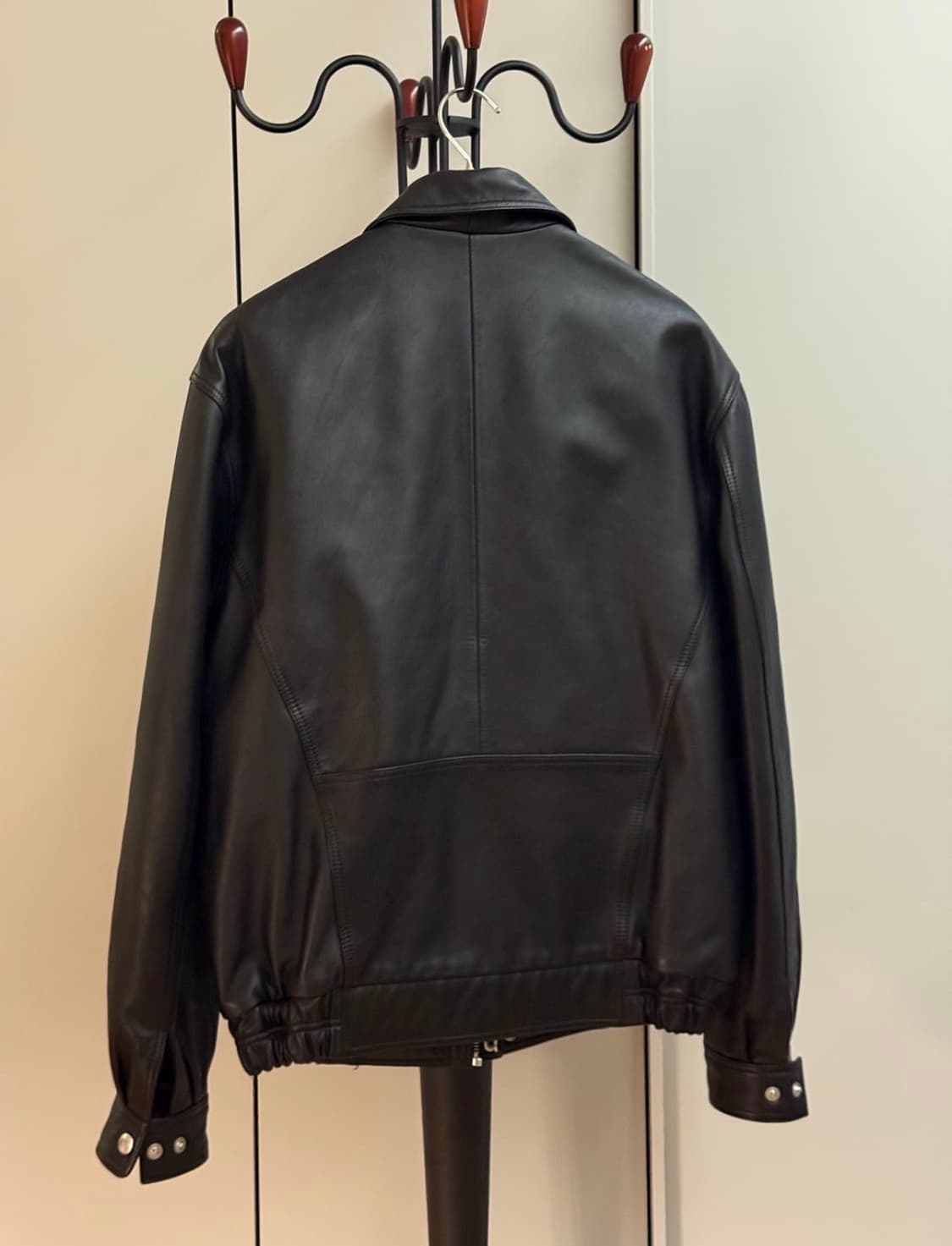 선플라워 90‘s 가죽봄버자켓 상품이미지3