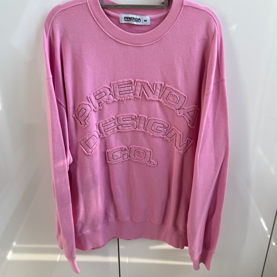 프렌다 - 핑크 맨투맨 상품이미지3