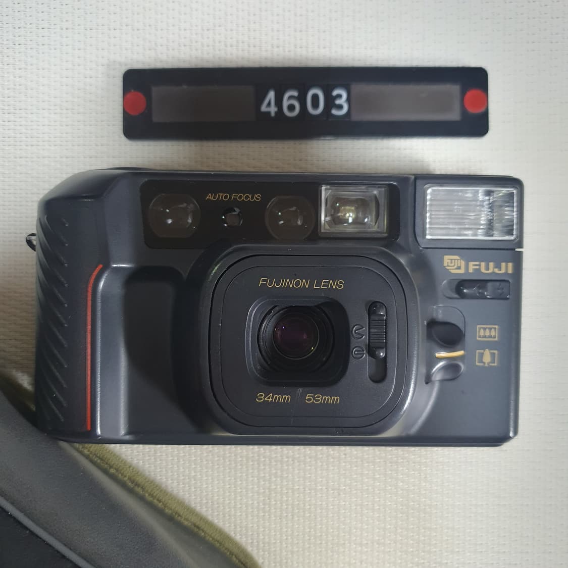 후지 텔레 카디아 DATE 필름카메라 파우치포함 상품이미지1