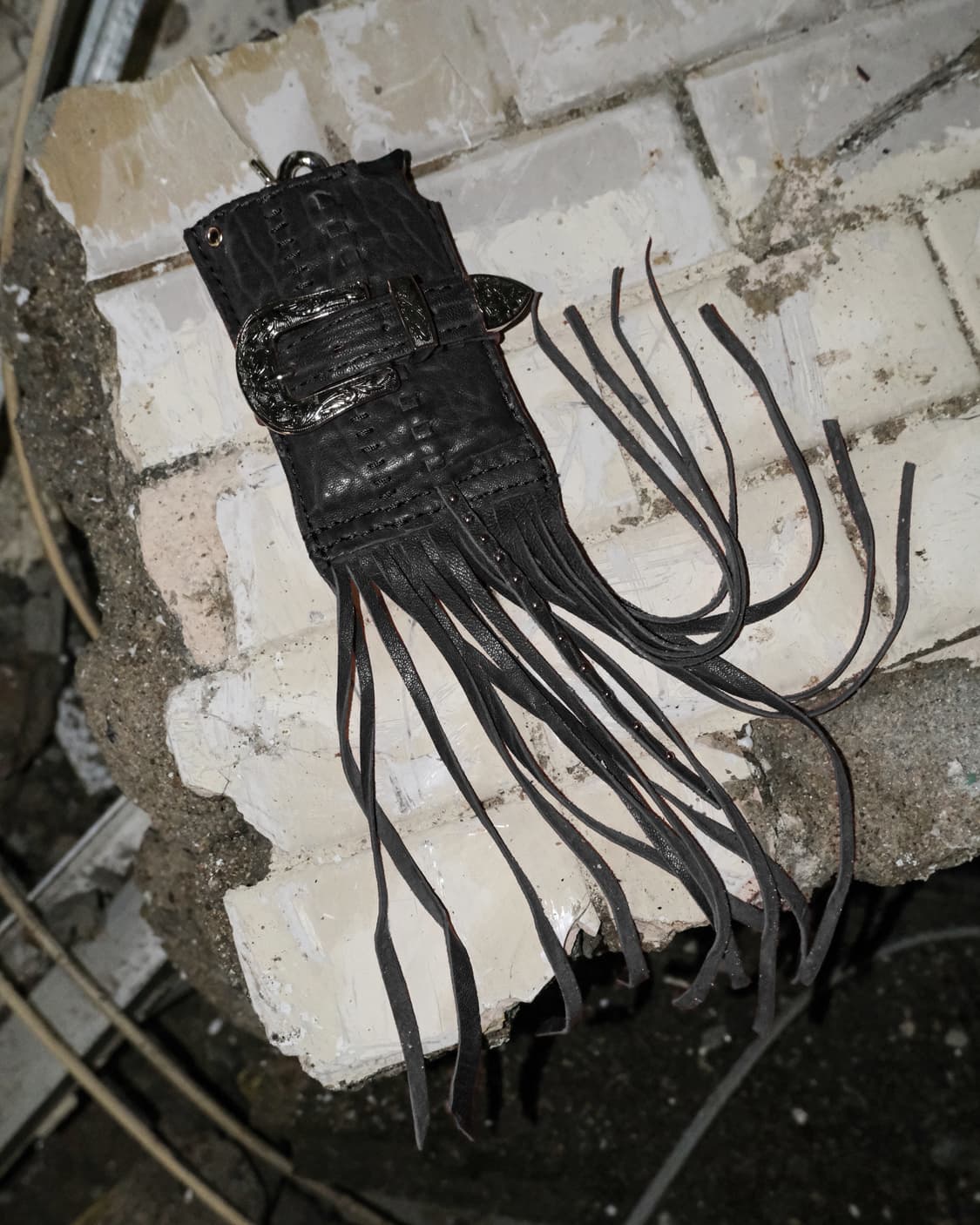 Leather snap card case 상품이미지1