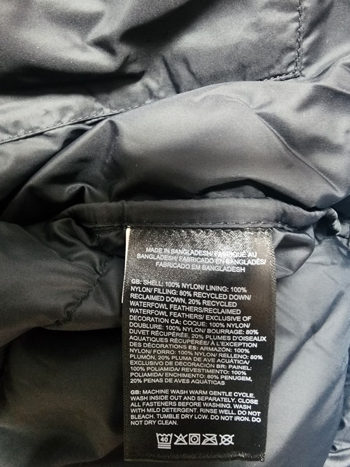 노스페이스1996 해외판 눕시m새제품 상품이미지3