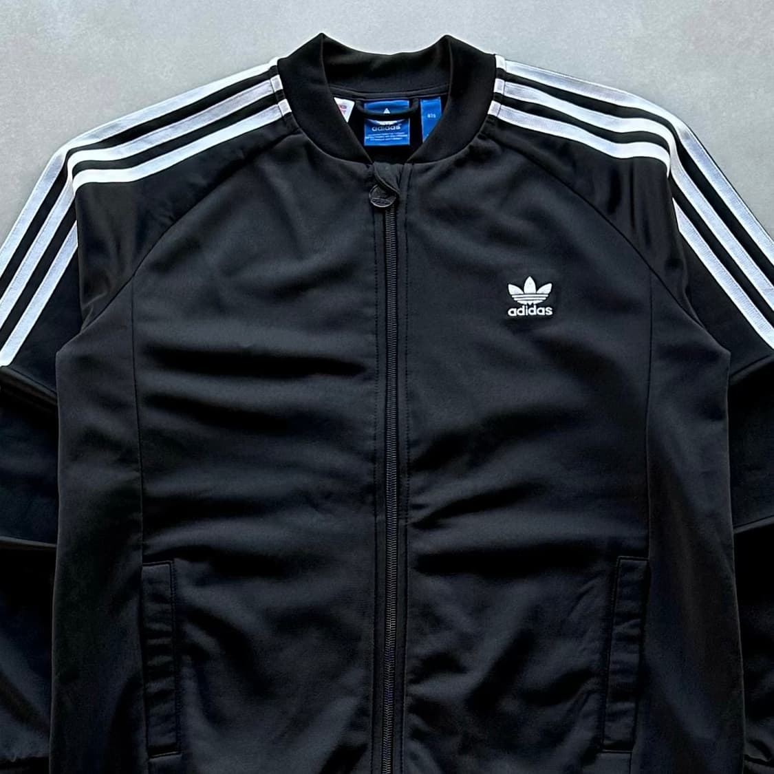 [S-M]아디다스 트레포일 블랙 트랙탑 져지 상품이미지2