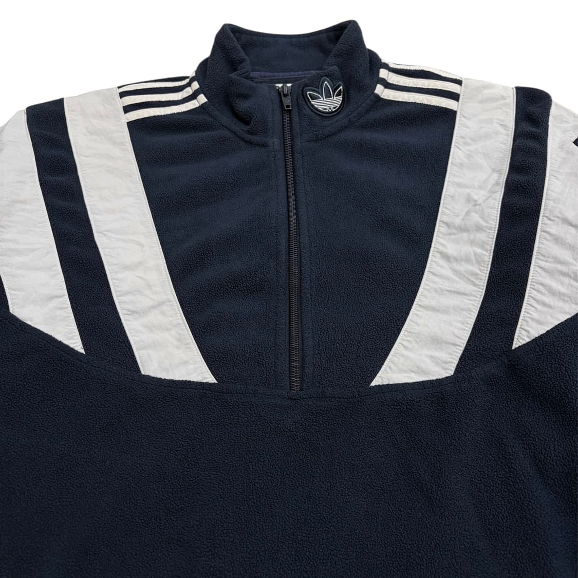 아디다스 발란타 네이비 아노락 후리스 트랙탑 져지 110 xxl 2xl 상품이미지3