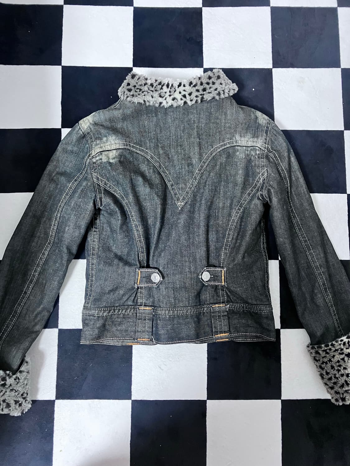 리바이스 타입 1 레오파드 쉐르파 데님 자켓(Levi's Type-1 L 상품이미지4