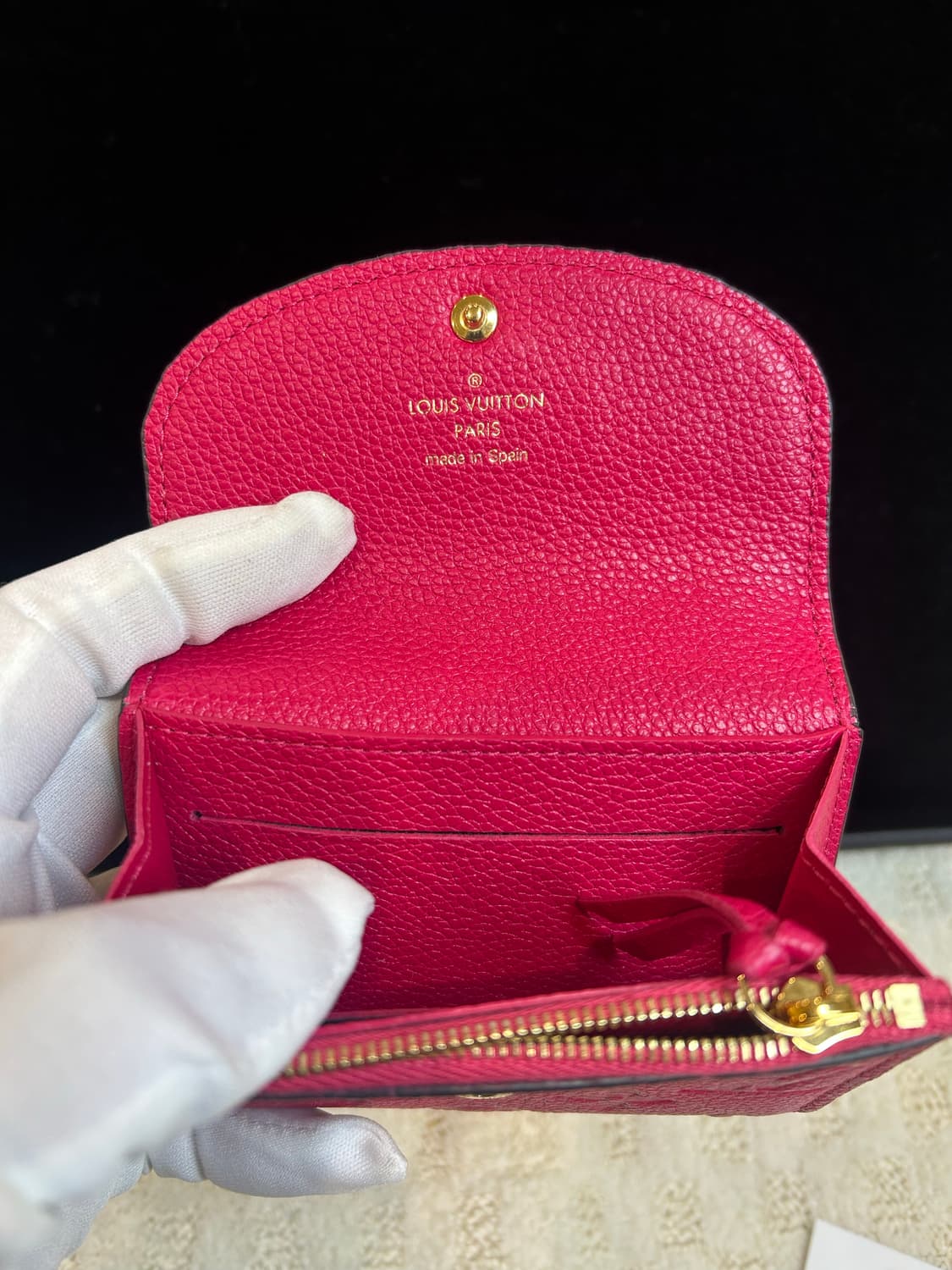 [정품/중고] 루이비통 로잘리 동전지갑 상품이미지2