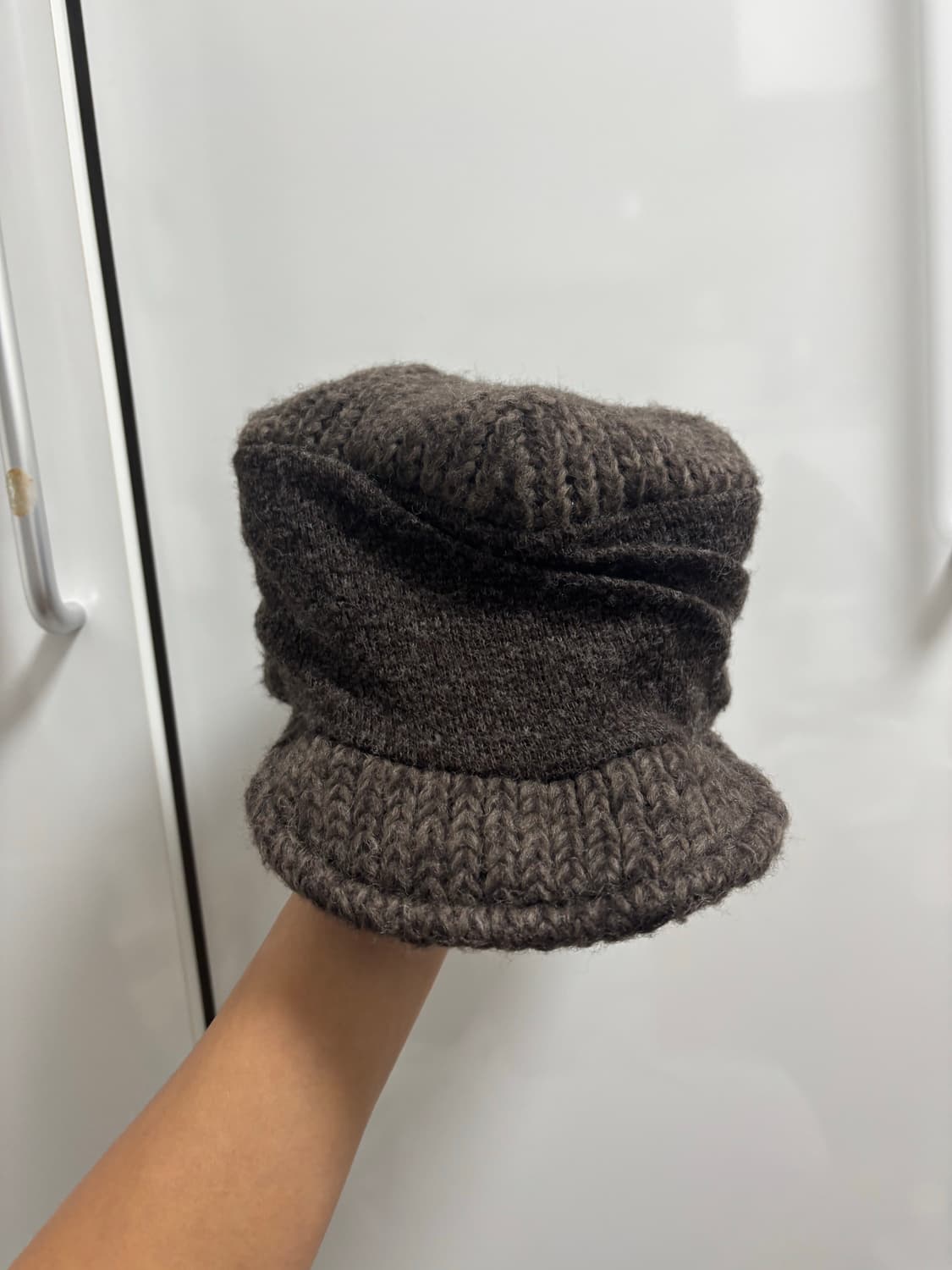 Ca4la 니트 드레이프 캡 상품이미지3