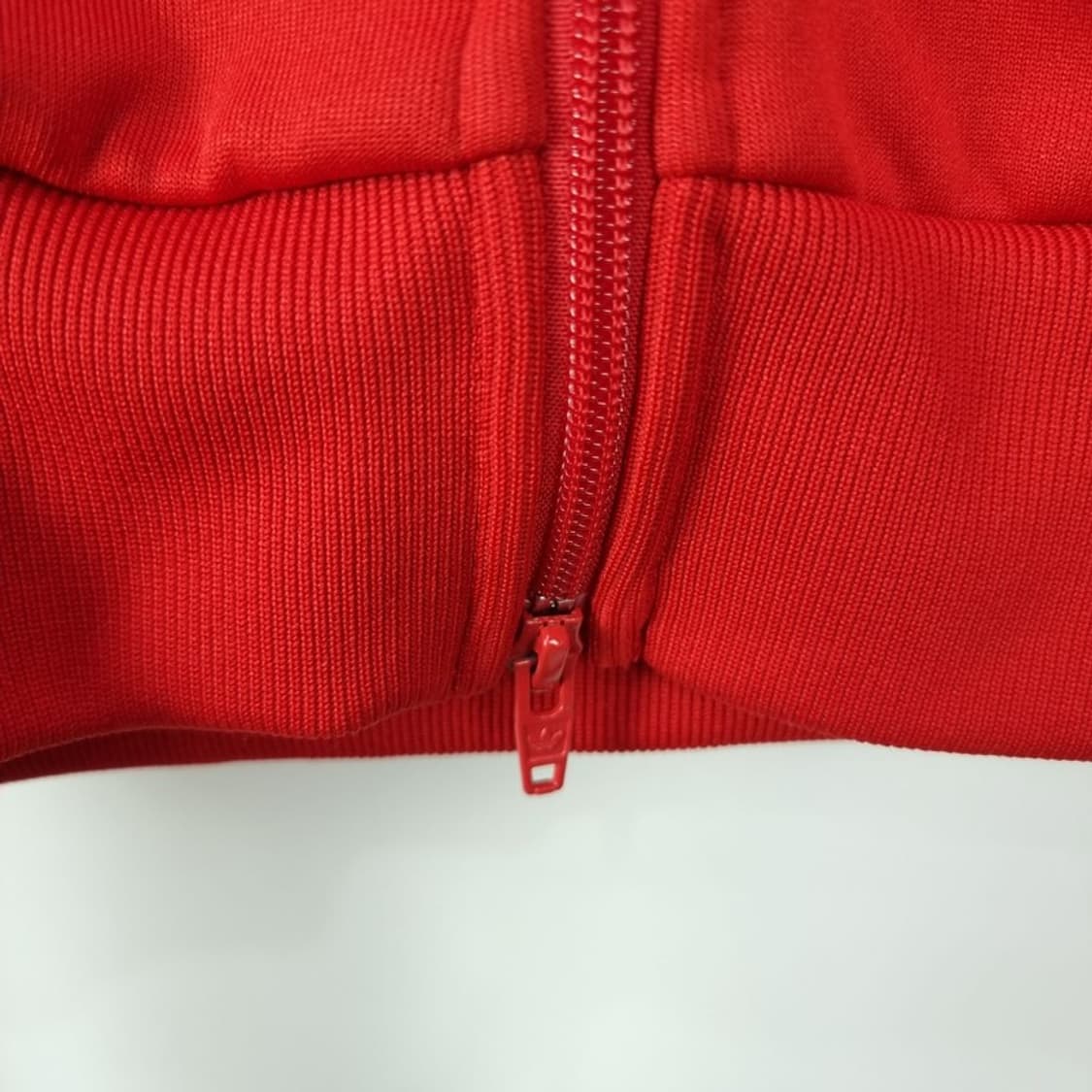 [아디다스] 슈퍼스터 져지 트랙탑 집업 자켓 레드 M18782 상품이미지7