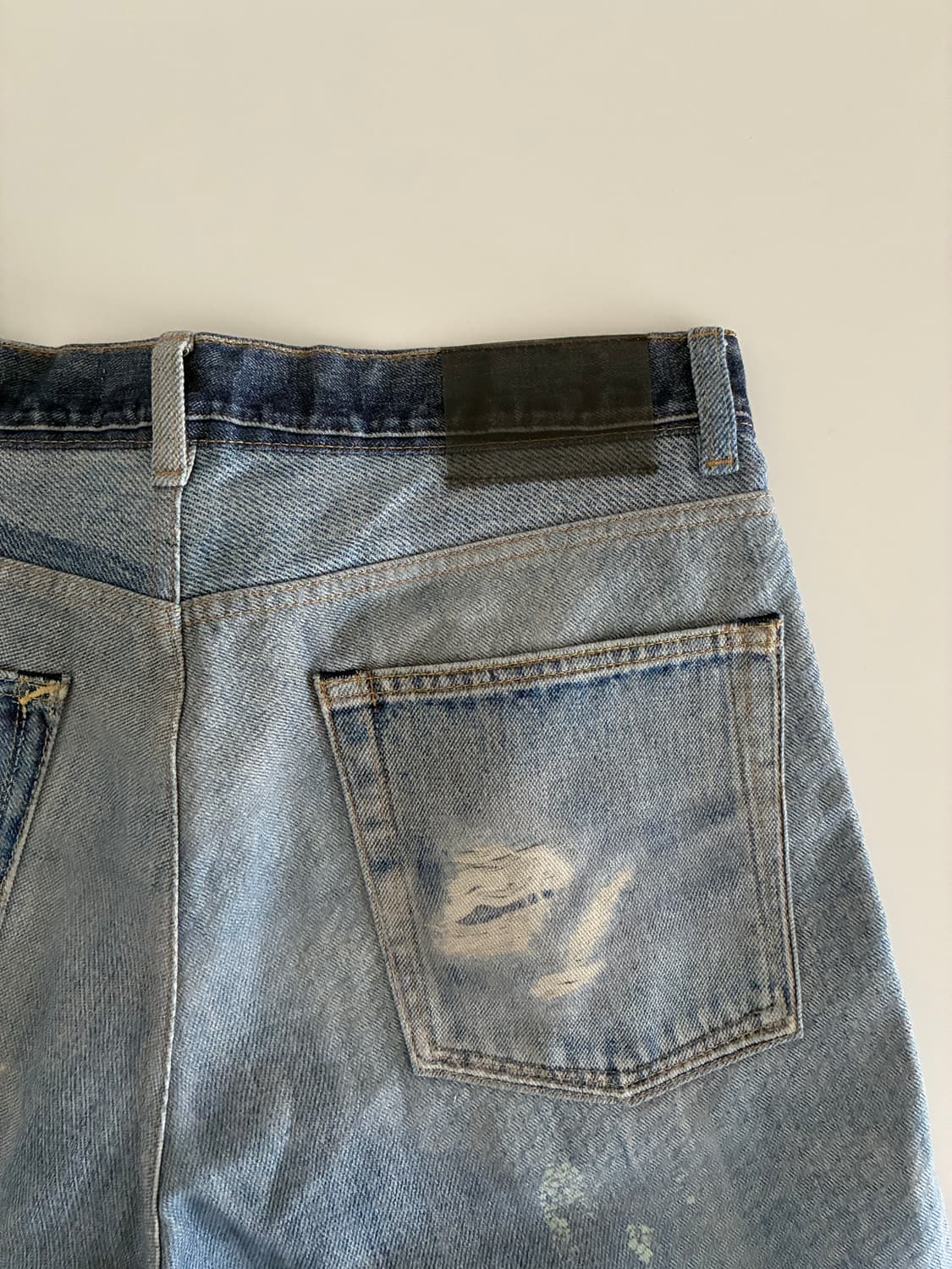 아워레가시 써드컷 디지털 프린트 데님 상품이미지6