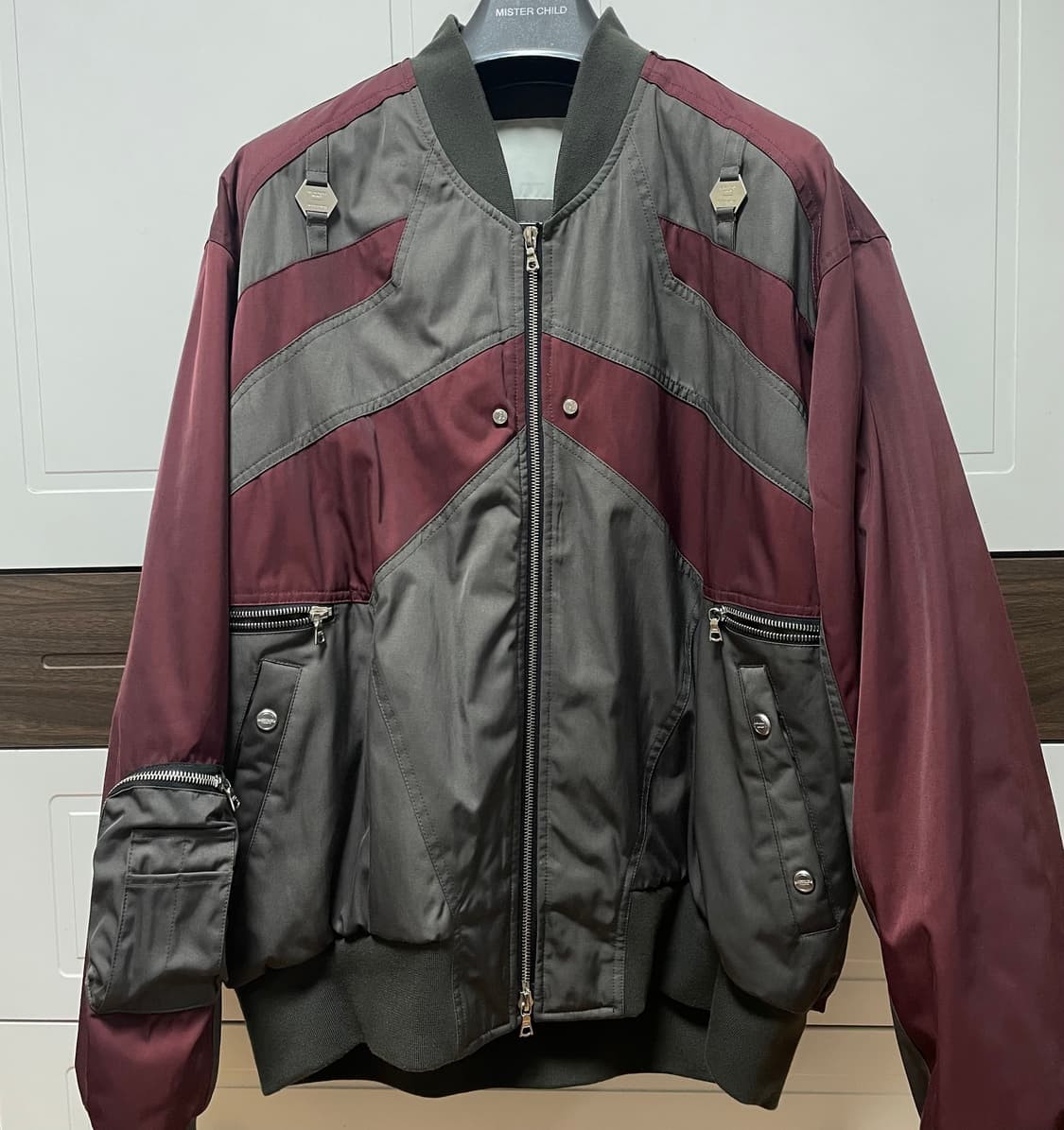 [OS] 언더마이카 x 오현석 볼튬.2 하드웨어 콤보 플라이트 자켓 상품이미지3