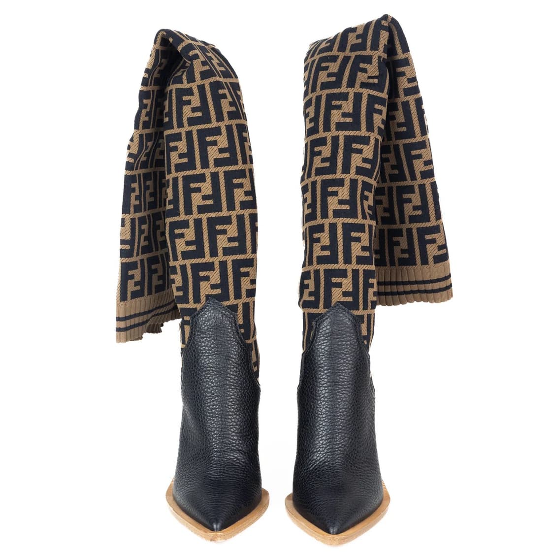 (새제품) 펜디 FF 로고 롱 부츠 37 상품이미지2