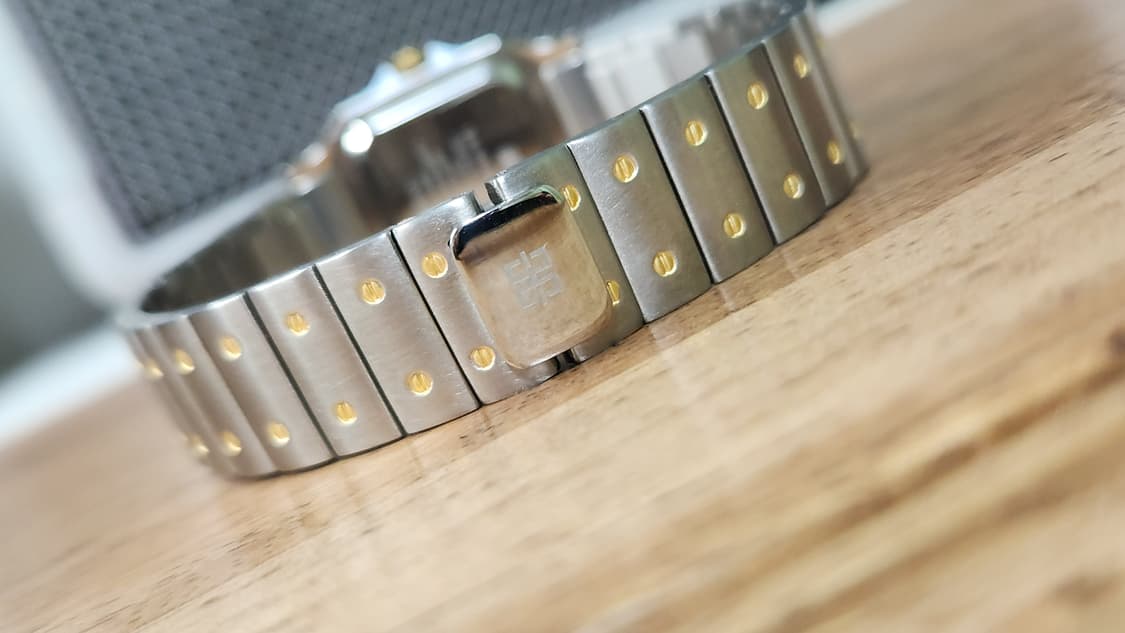 #LA MURIER 산토스 오마주 22k 골드 콤비 여성명품시계  급처 상품이미지9