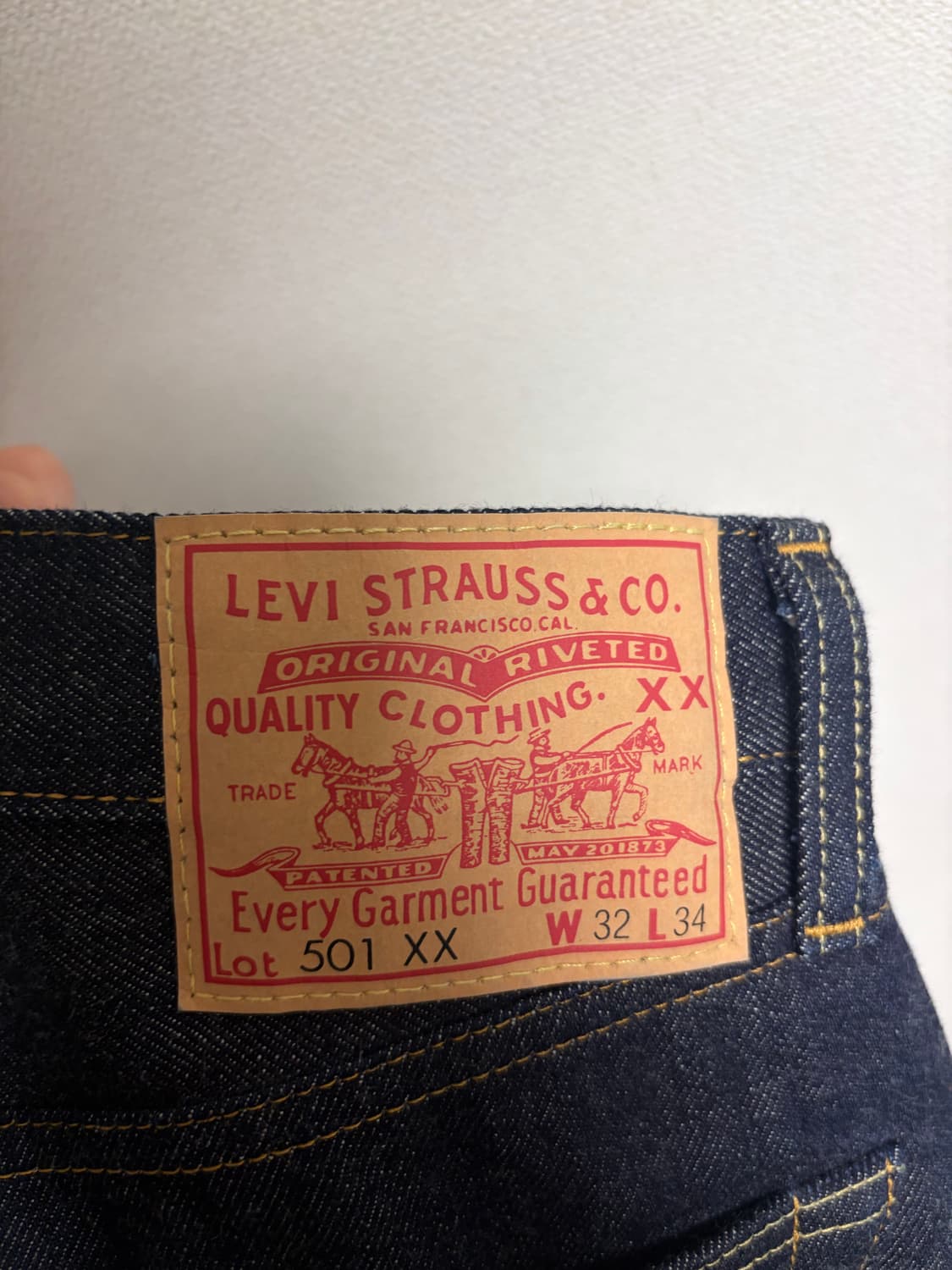 리바이스 lvc 1955 501 상품이미지2