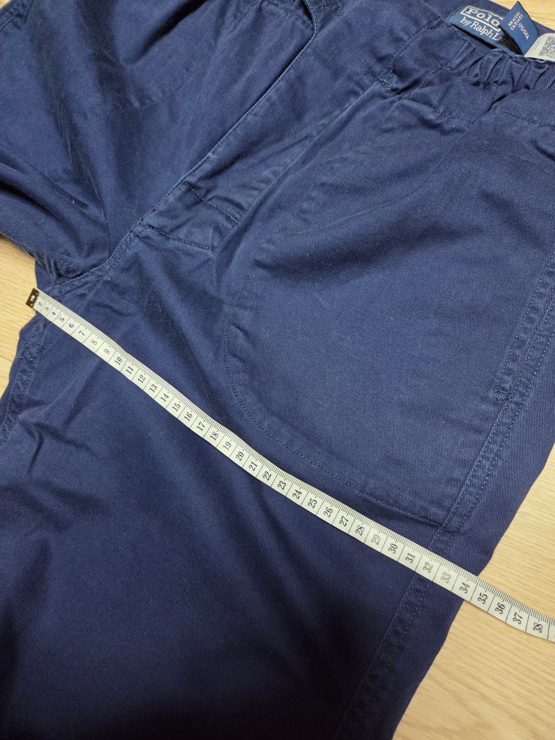 (새상품)POLO RALPH LAUREN 네이비 마린 스트링 팬츠 면바지 상품이미지10