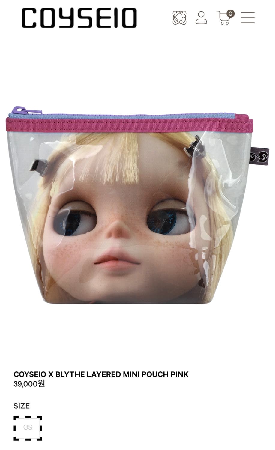 코이세이오 브라이스 파우치 상품이미지1