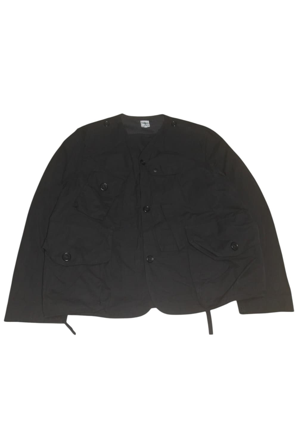 남이서팔 텐카라 왁스드 자켓 블랙 L 상품이미지2