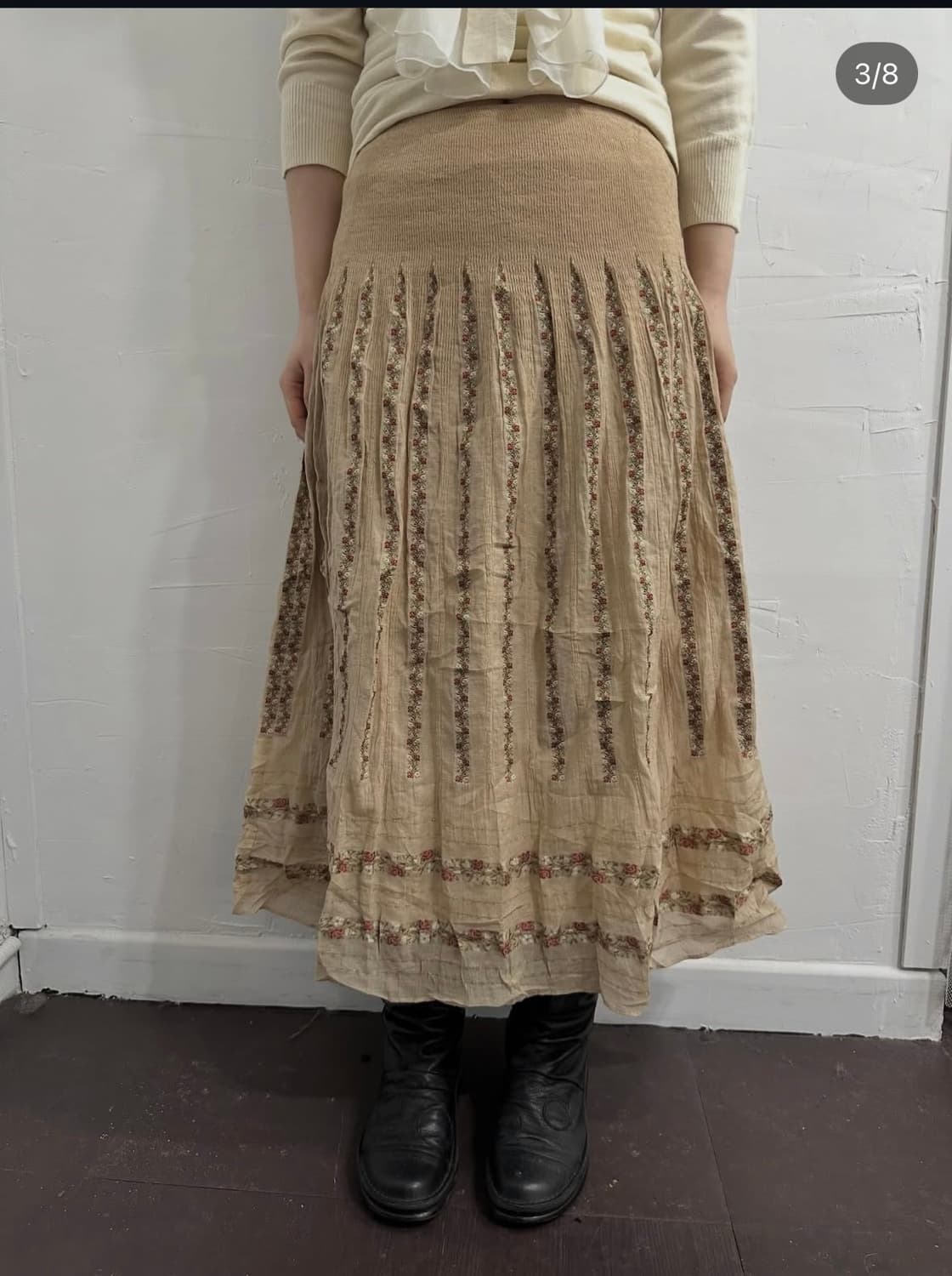 flower mori skirt 상품이미지2