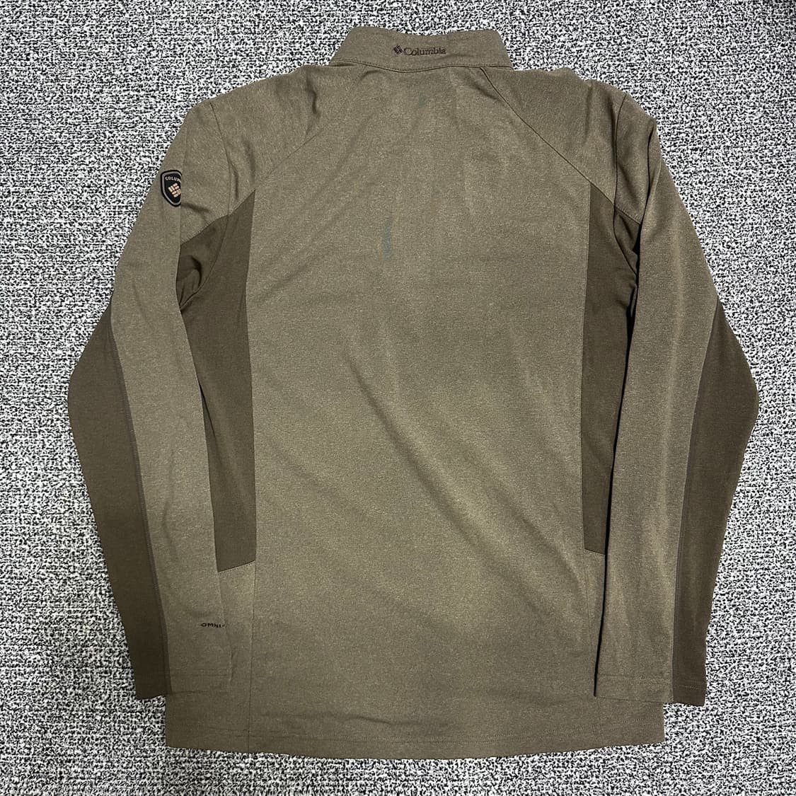 (M) 컬럼비아 하프집업 기능성 긴팔티 상품이미지4