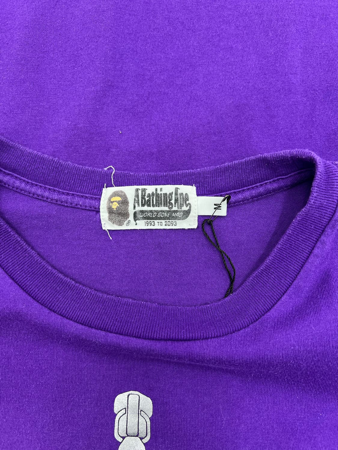 베이프 퍼플카모 샤크 반팔티 상품이미지4