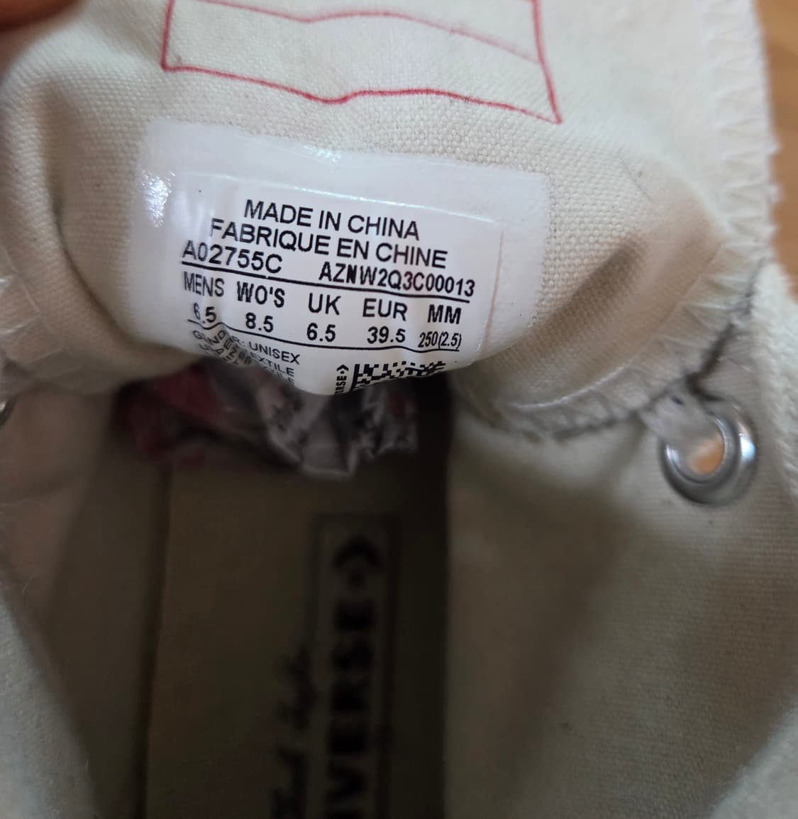 컨버스 하이탑 운동화 (250) 상품이미지7