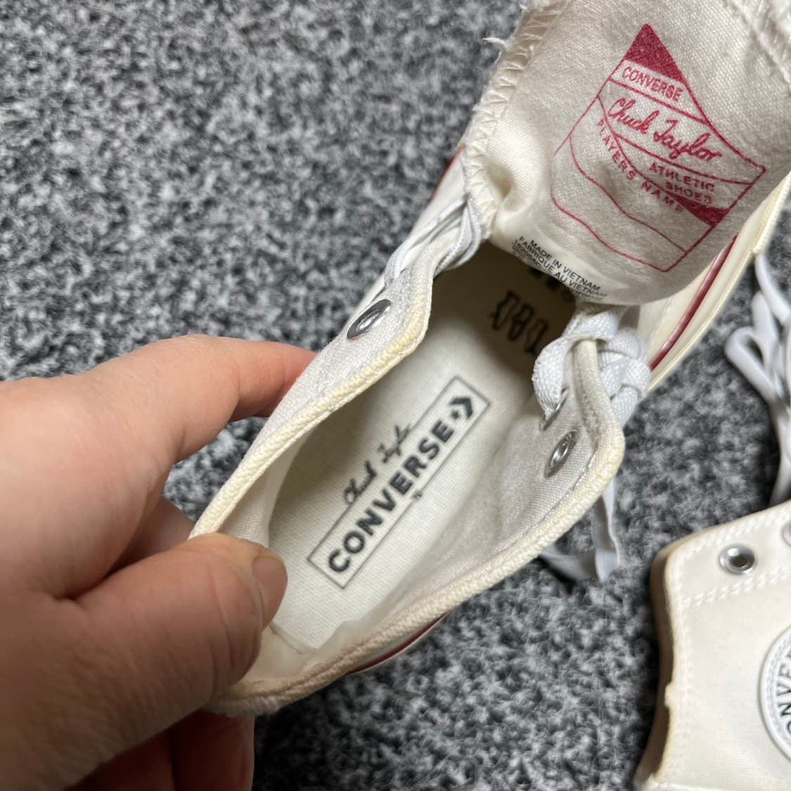 컨버스 척테일러 70s 화이트 하이 235 상품이미지3