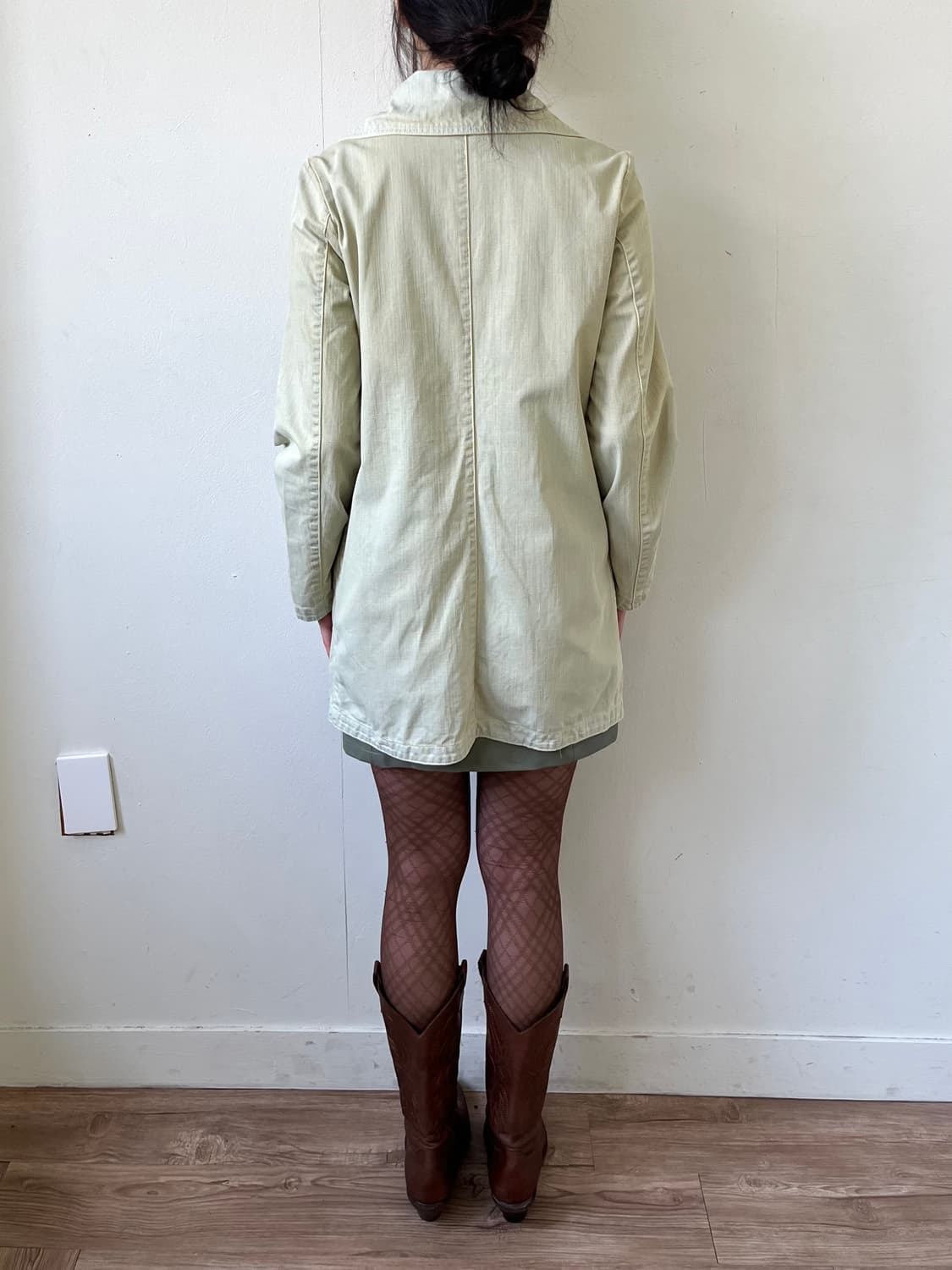 UNITED COLORS OF BENETTON 라임 데님 자켓 상품이미지10