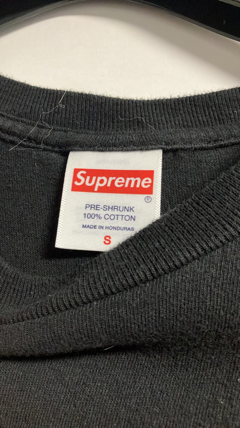 슈프림 플레이보이카티 포토티 FW17 블랙s 정품 상품이미지2