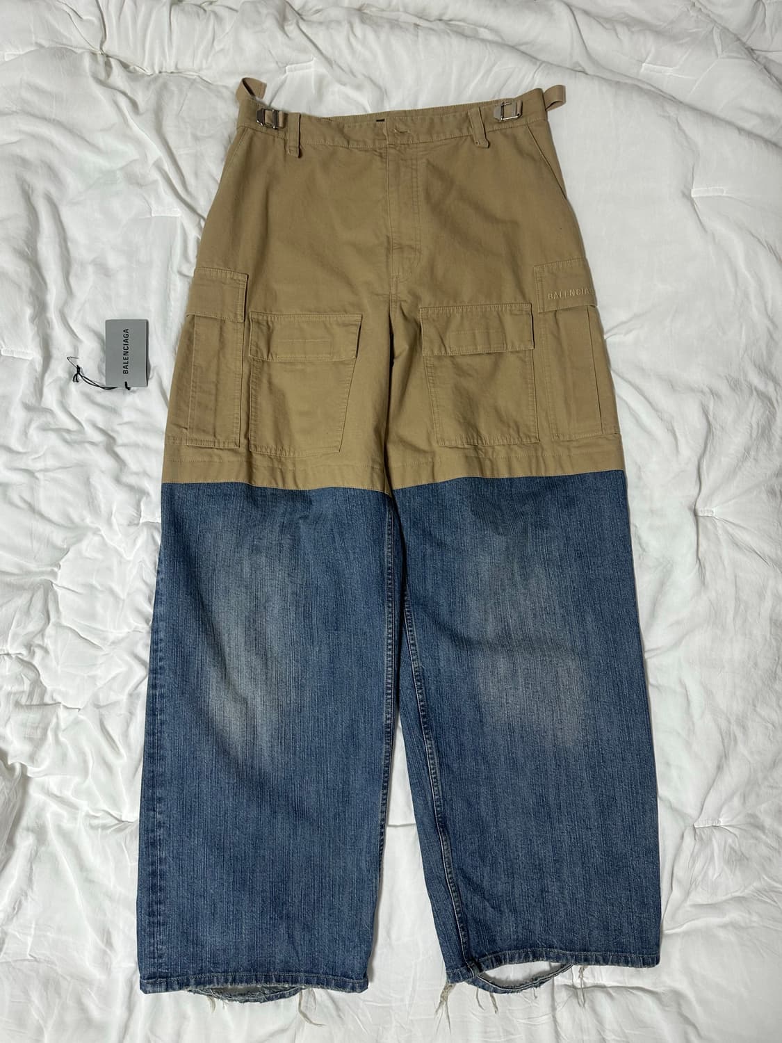 [S] 발렌시아가 24SS 카고 패치드 데님 상품이미지2