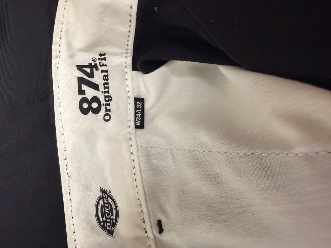 디키즈 874 오리지널 핏 34 /32 상품이미지4