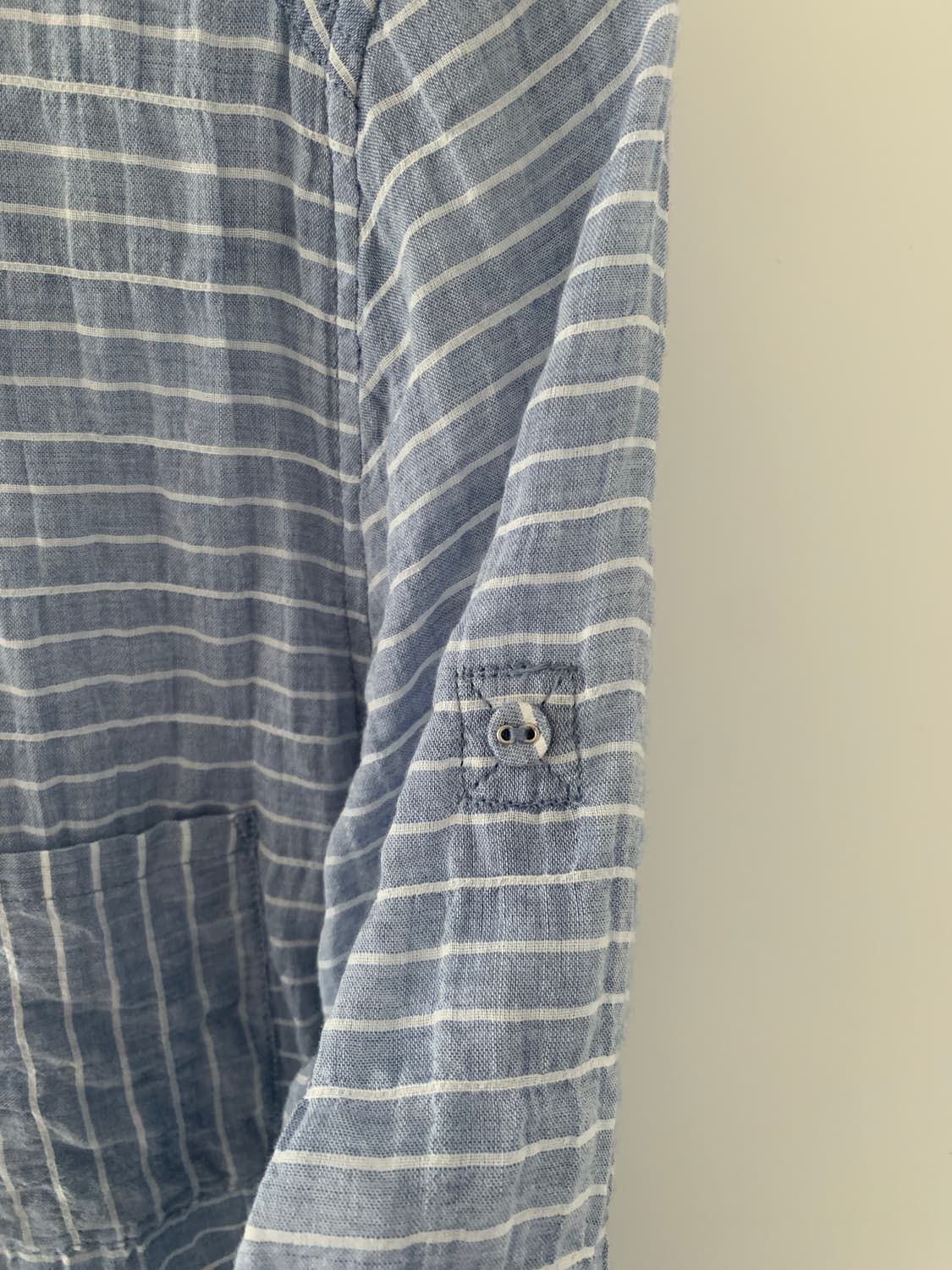 블루 스트라이프 셔츠 상품이미지5